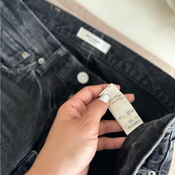 MOUSSY Vintage \ Kelley Tapered Jeans - Black - Picture 8 of 9